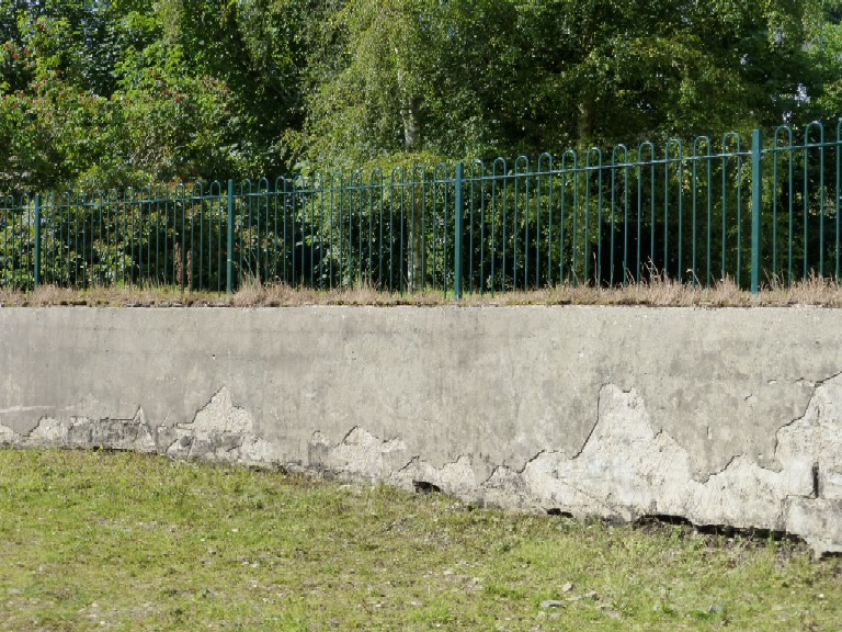 Basin wall 4