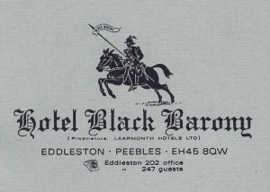 01 Hotel Black Barony letterhead