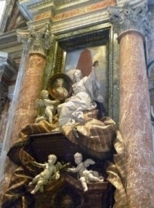 Maria Clementina Sobieska Memorial in St. Peter's, Rome